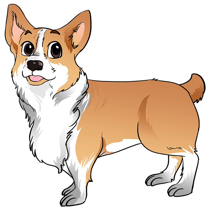 Bạn là một người yêu thích chó Corgi? Vậy hãy xem bức vẽ chó Corgi đơn giản này! Được vẽ ra bởi một nghệ sĩ có tình yêu và sự đam mê với loài chó này, bức tranh này sẽ khiến bạn phấn khích!