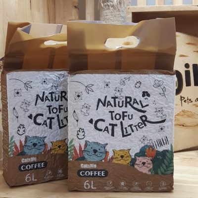 Cát đậu nành Tofu Cat litter hương cà phê 6 lít