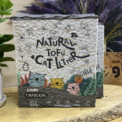 Cát đậu nành cho mèo Natural Tofu Cat Litter Charcoal Catsme than hoạt tính